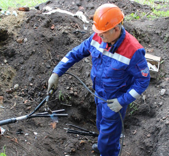 Отыскание места повреждения кабеля