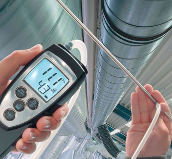 Замер освещённости рабочего места